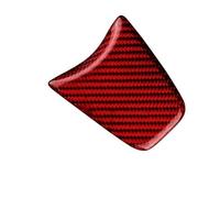 Interno Pannello Reale Duro Adesivo In Fibra Di Carbonio Per Fiat Per 500 Per Abarth 595 2012 2013 2014 2015 Car Interior Trim Decorazione Accessori Copertura Trim(Bottom Inner Red)