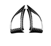 Interno Pannello Reale Duro Adesivo In Fibra Di Carbonio Per Fiat Per 500 Per Abarth 595 695 2008-2014 2015 2016 2017 2018 2019 2020 2021 2022 2023 Car Interior Copertura Trim(Type B Button BK)
