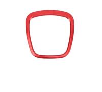 Interno Per A4 B6 B7 B8 Per A6 C6 Per A5 Per Q7 Per Q5 Per A3 8P S3 8v Car Styling Volante Centro Logo Coperture Adesivi Trim Accessori Interni Pannello Console Centrale(Red)