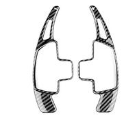 Interno Per Benz Per SLC R172 Per CLA C118 Per CLS C218 Auto Volante Del Cambio Paddle Shifter Estesa In Fibra Di Carbonio ABS Copertura Pannello Centrale Auto(Black Carbon Fiber,For S*LC R*172 17-20)