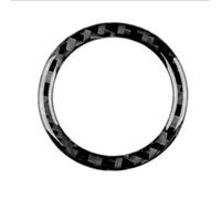 Interno Per Chrysler 300 300C 2011 2012 2013 2014 Auto Controllo Centrale Accendisigari Trim Adesivo Reale Morbida In Fibra Di Carbonio Pannello Console Centrale(Star Engine Black)