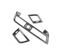 Interno Rivestimento Per Q5 Per Q5L FY 2018-2021 LHD In Fibra Carbonio Stile Accessori Auto Centro Cruscotto Pannello Laterale Uscita Aria Vent Telaio Di Copertura Trim Interni Auto Telaio Decorativo