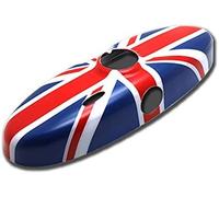 Interno Specchietto retrovisore Cover Stick per R50 R52 R53 R55 R56 R57 R58 R59 R60 R61 (union jack, 2003-2013)