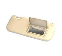 Interno Visiera Per Auto Parasole Pannello Frontale Interno Specchio Per Il Trucco Lato Conducente Passeggero Sole Destro Sinistro(Beige Copilot)