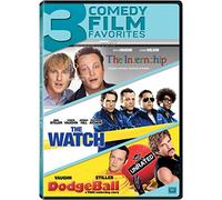 Internship / The Watch / Dodgeball Triple Feature