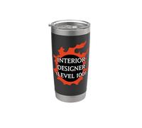 Interor designer LV 100 Per Guerrieri della Luce e dell'Oscurità Bicchiere termico in acciaio inox doppia parete