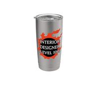 Interor designer LV 100 Per Guerrieri della Luce e dell'Oscurità Bicchiere termico in acciaio inox doppia parete