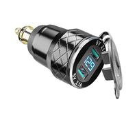 INTERPHONE ACCDIN2USBALU19 - Adattatore per Presa DIN a 2 USB 4.2a in Alluminio