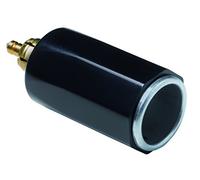 Interphone Adapter Adattatore 12 V con connessione DIN, nero