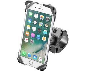 INTERPHONE Cellularline CRADLE | Supporto moto bici crab manubrio tubolare universale iPhone 8 plus.