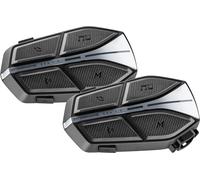 Interphone ERA 1X, sistema di comunicazione twin set male Nero