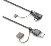INTERPHONE INTERPHORIDESYUSB Ricambio Accessorio per RIDESYNC - Cavo Specifico USB-A/USB-C per il collegamento Alimentazione, Anche per Predisposizione su Altra Moto