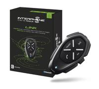INTERPHONE LINK Singolo Interfono Bluetooth da Casco per Moto Uso Pilota Pilota