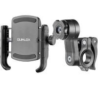 Interphone Quiklox Crab Pro incl. supporto in alluminio per manubrio Ø20-30mm, nero per donne