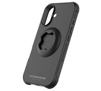 INTERPHONE QUIKLOX - Custodia per Apple iPhone 16 Tetraforce per Attacchi Moto Auto o Bici - Cover Supporto Porta Cellulare Moto - Sistema Modulare QUIKLOX - Aggancio Sgancio Rapido