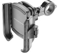 INTERPHONE SMCRAB24PRO - Supporto Universale Porta Smartphone con Anti Vibrazione PRO da Moto - Alluminio - Orientabile a 360 per Manubrio Tondo di Diametro 16/30 mm