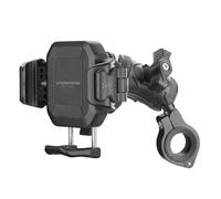 INTERPHONE - Supporto Crab 26 PRO portatelefono da manubrio per Moto e Bici con sgancio rapido, antivibrazione premium, braccio snodato in alluminio, sicuro per utilizzo del tuo Smartphone in viaggio