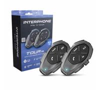 Interfono vivavoce Bluetooth CellularLine TOUR HD Twin Pack 2 pz.