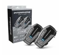 INTERFONO MOTO CELLULARLINE U-COM 6R CONFEZIONE DOPPIA