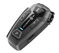 Interphone UCOM 8R Interfono Bluetooth Singolo Mesh Per 24 Riders Nero