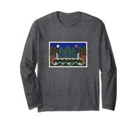 Interpretazione moderna del design coreano Sun Moon Five Peaks Maglia a Manica