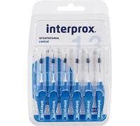 Interprox 4G - Spazzole interdentali blu conico, confezione da 6 pezzi