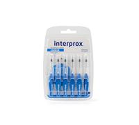 Interprox 4G - Spazzole interdentali blu conico, confezione da 6 pezzi