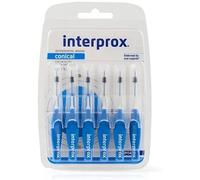 Interprox 4G - Spazzole interdentali blu conico, confezione da 6 pezzi