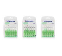 Interprox Micro 6 Scovolini Verdi, Anti-Placca e Anti-Carie per spazi