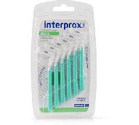 Interprox Plus Micro 6 Scovolini Verdi Anti-Placca e Anti-Carie Per Spazi Interdentali Piccoli