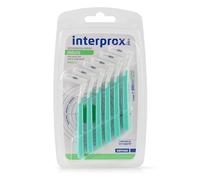 Interprox Plus - Micro spazzolino interdentale da 1,1 mm, 6 pezzi, colore: verde