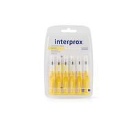 Interprox Plus Mini 6 Pezzi, Scovolino Dritto, Anti-Placca e Anti-Carie, indicato per spazi interprossimali piccoli (misura PHD 1.4)