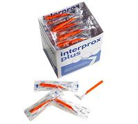 Interprox Plus Spazzolini interdentali, confezione da 100 pezzi (Orange Super Micro)