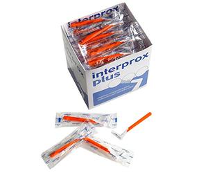 Interprox Plus Spazzolini interdentali, confezione da 100 pezzi (Orange Super Micro)
