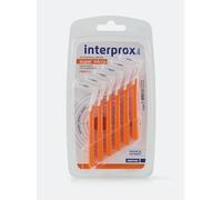 Interprox Plus - Spazzolino interdentale super micro arancione da 0,9 mm, confezione da 6