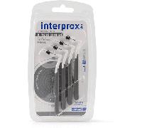 Interprox Plus X-Maxi Conical 4 Scovolini Grigi Anti-Placca e Anti-Carie Per Spazi Interdentali Più Grandi