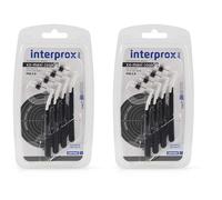 Interprox Plus XX Maxi Conical 4 Scovolini Neri, Anti-Placca e Anti-C