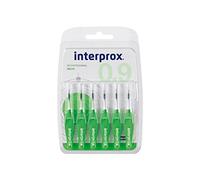 Interprox, Scovolini interdentali micro, 6 pezzi, 3 confezioni da 6 pezzi, colore: verde