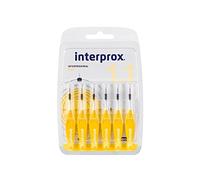 Interprox - Spazzole interdentali gialle, confezione da 6 pezzi