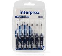 Interprox Super Conical Scovolino Conico Dritto 2.0 mm 6 Scovolini Blu