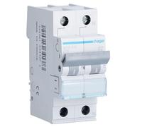 Interruttore magnetotermico Hager 1P+N 10A 4,5KA C 2 moduli MYN510