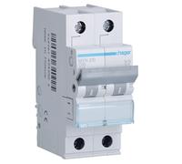 Hager Interruttore magnetotermico MYN210 2P 10A C 4,5 kA 2 moduli