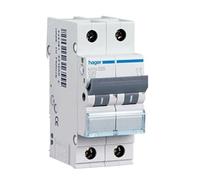 Hager myn220 interruttore automatico magnetotermico 2p 2 poli 2x20a 4 5ka curva