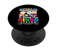 Interrompiamo questo matrimonio Bingo Stagione Divertimento PopSockets PopGrip Adesivo