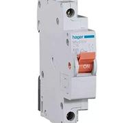 Interruptor automático magnetotérmico serie MN, 1P+N, 20A, curva C, 6KA, 1 mód