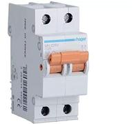 Interruptor automático magnetotérmico serie MN, 2P, 25A, curva C, 6KA