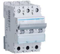 Interruptor automático magnetotérmico serie MU, 3P, 32A, curva C, 6KA