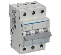 Interruptor automático magnetotérmico serie MU, 3P, 40A, curva C, 6KA