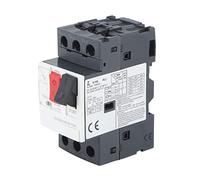 Interruptor de circuito para motor, interruptor de protección para motor con protección contra sobrecarga y cortocircuito, montaje en carril DIN de 35 mm, interruptor protector de (GV2-ME16C 9-14A)