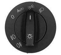 Interruptor de luz antiniebla del faro 1K0941431BM, repuesto para el control del faro del B6 2007 con iconos claros, instalación plug and play para la luz delantera y la luz